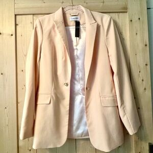 Calvin Klein Peach Blazer